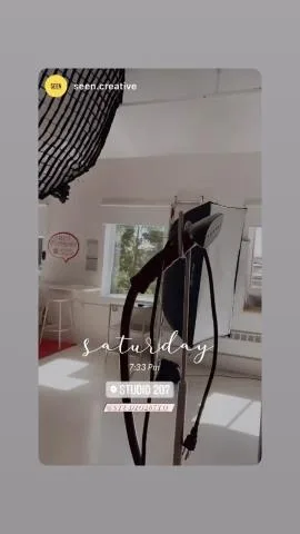 Around the studio