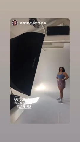 Portrait lighting setup