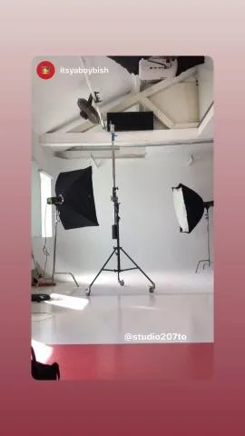 Ready for the next shoot